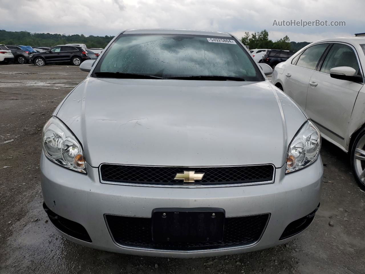 2014 Chevrolet Impala Limited Ltz Silver vin: 2G1WC5E38E1157247