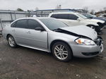 2014 Chevrolet Impala Limited Ltz Silver vin: 2G1WC5E38E1167227