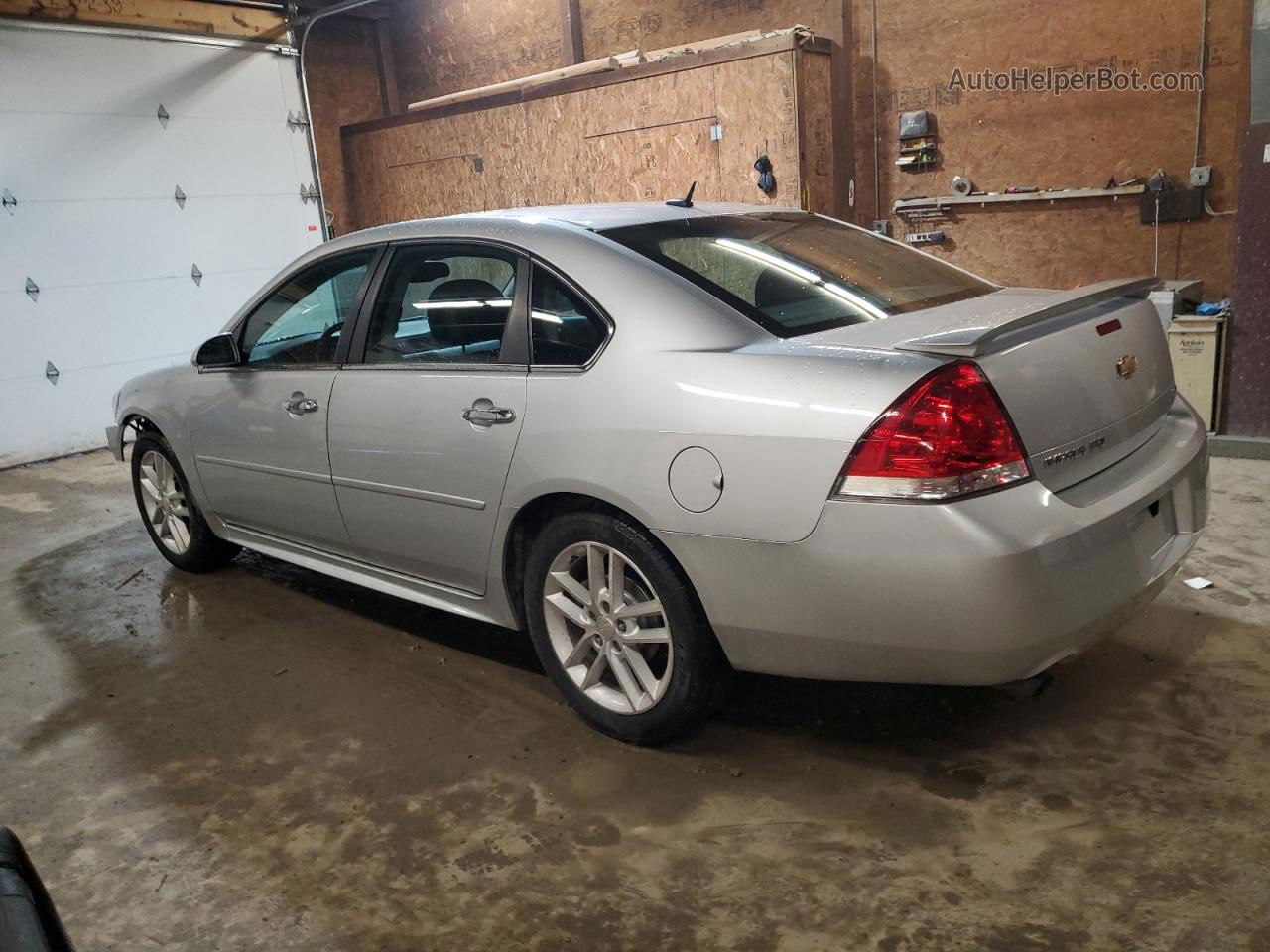 2016 Chevrolet Impala Limited Ltz Silver vin: 2G1WC5E39G1148091