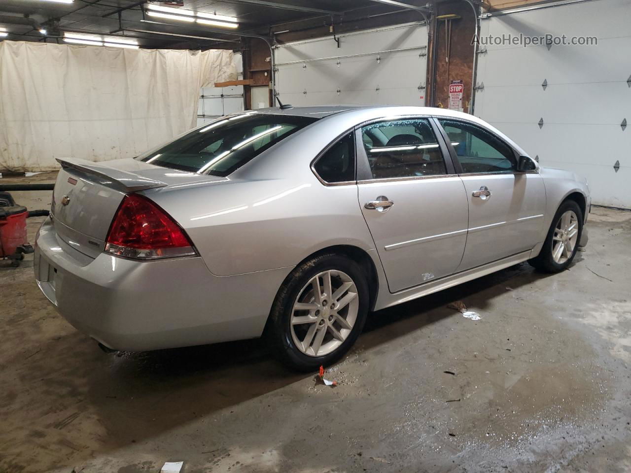 2016 Chevrolet Impala Limited Ltz Silver vin: 2G1WC5E39G1148091