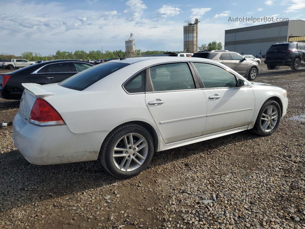 2016 Chevrolet Impala Limited Ltz White vin: 2G1WC5E39G1170110