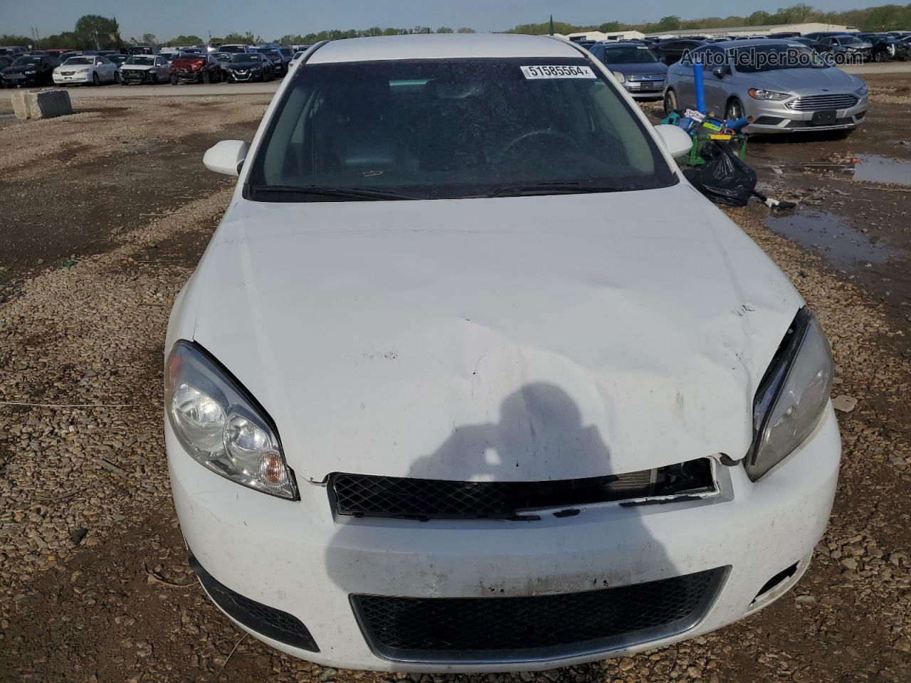 2016 Chevrolet Impala Limited Ltz White vin: 2G1WC5E39G1170110