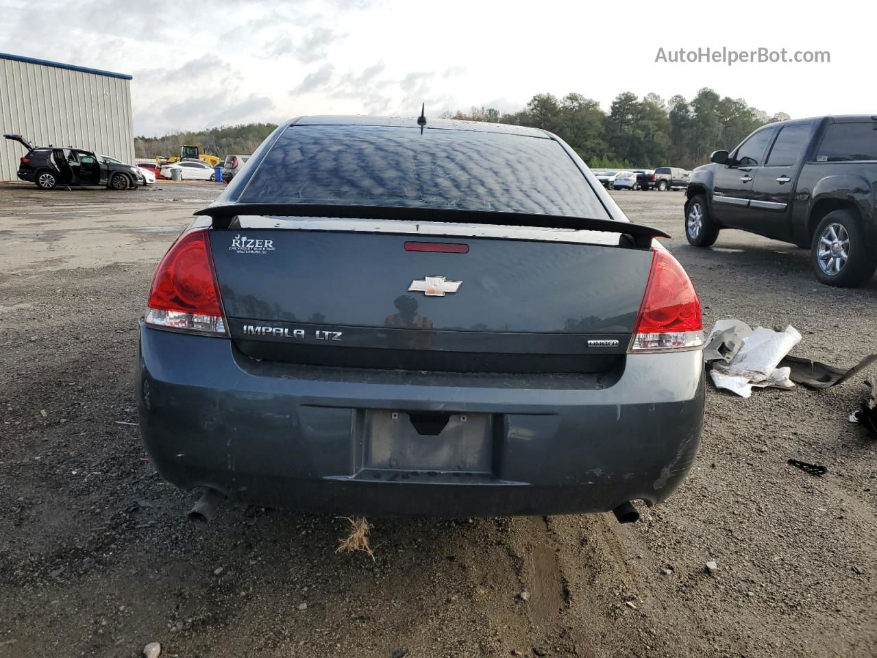 2014 Chevrolet Impala Limited Ltz Charcoal vin: 2G1WC5E3XE1153569