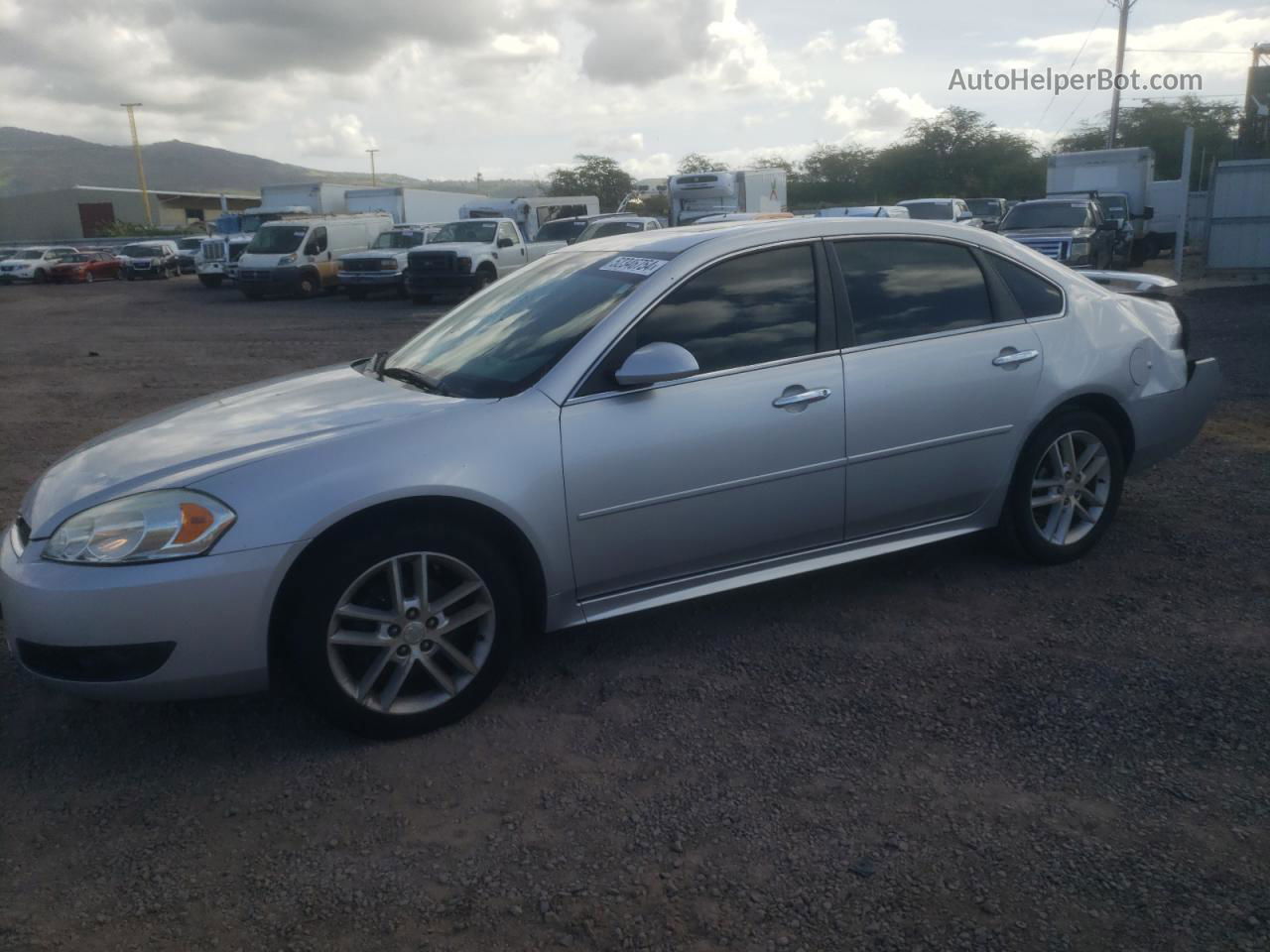 2016 Chevrolet Impala Limited Ltz Silver vin: 2G1WC5E3XG1133082