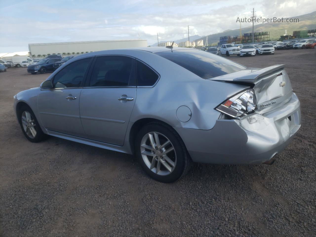 2016 Chevrolet Impala Limited Ltz Silver vin: 2G1WC5E3XG1133082