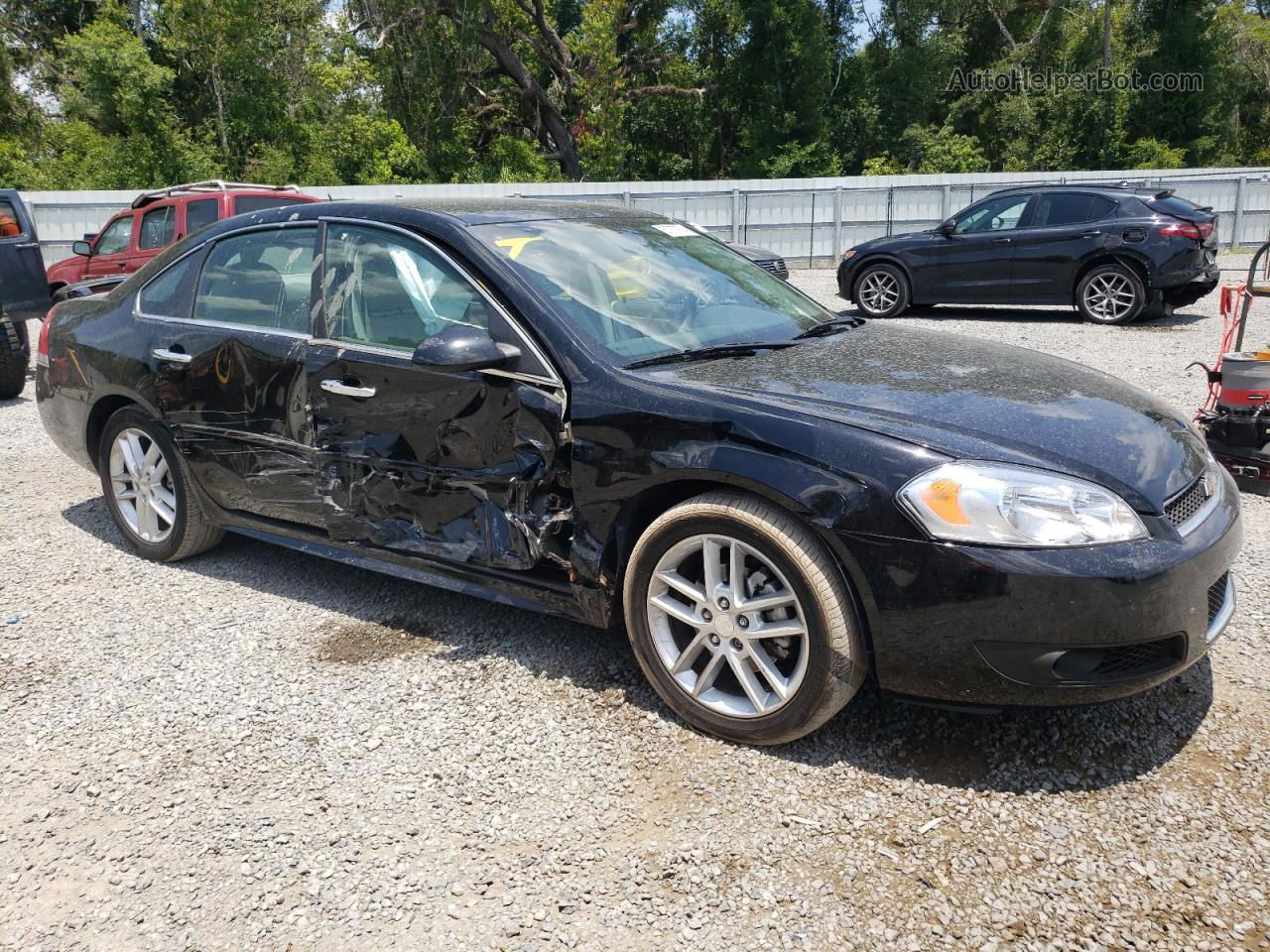 2016 Chevrolet Impala Limited Ltz Black vin: 2G1WC5E3XG1135978