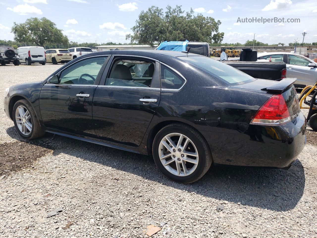 2016 Chevrolet Impala Limited Ltz Black vin: 2G1WC5E3XG1135978