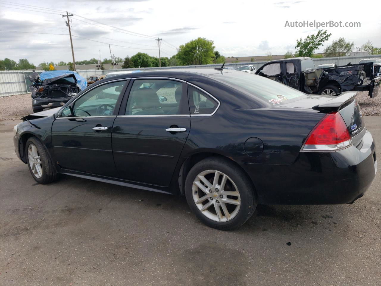 2011 Chevrolet Impala Ltz Black vin: 2G1WC5EM0B1146246