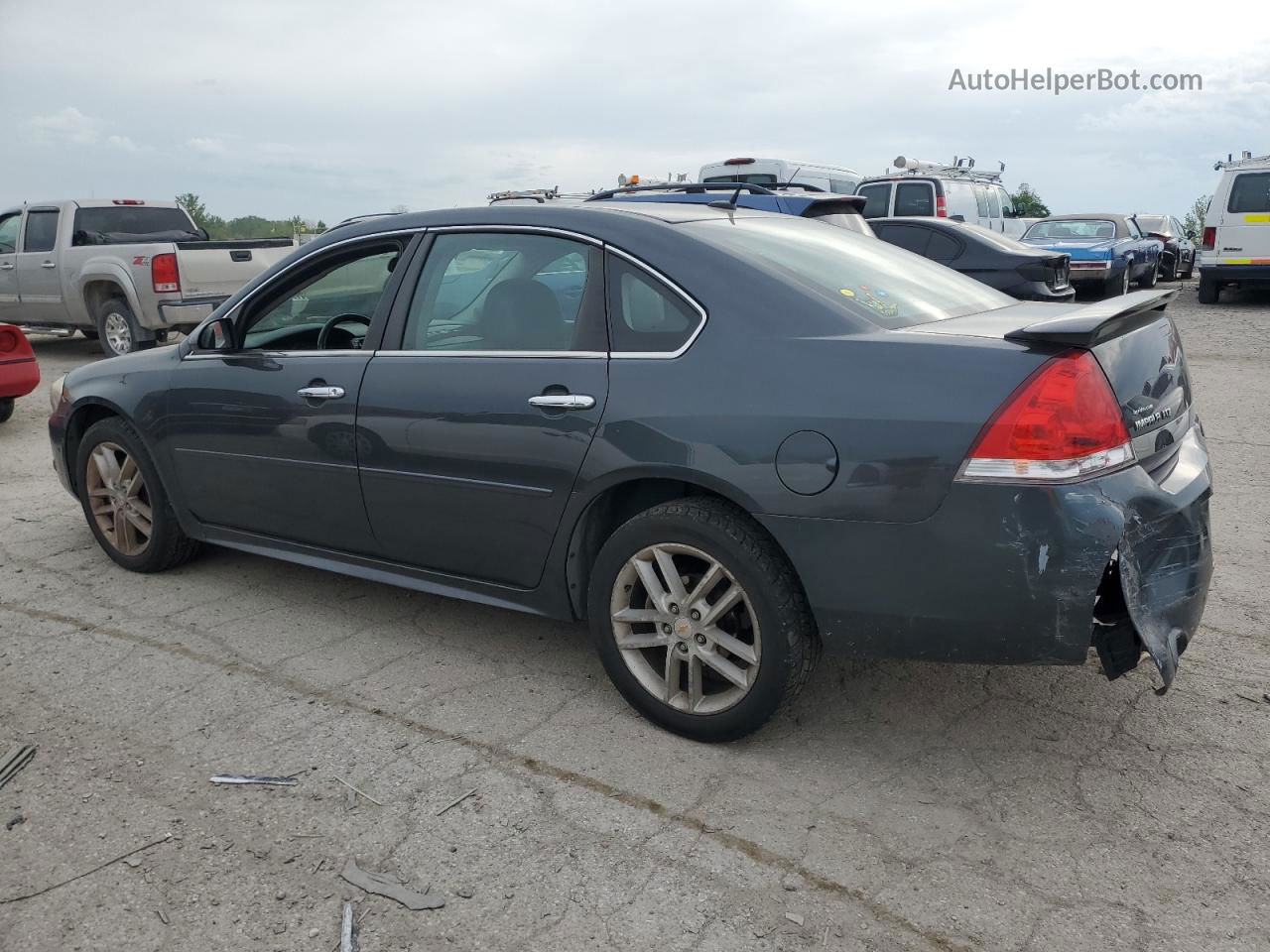 2011 Chevrolet Impala Ltz Gray vin: 2G1WC5EM1B1161418