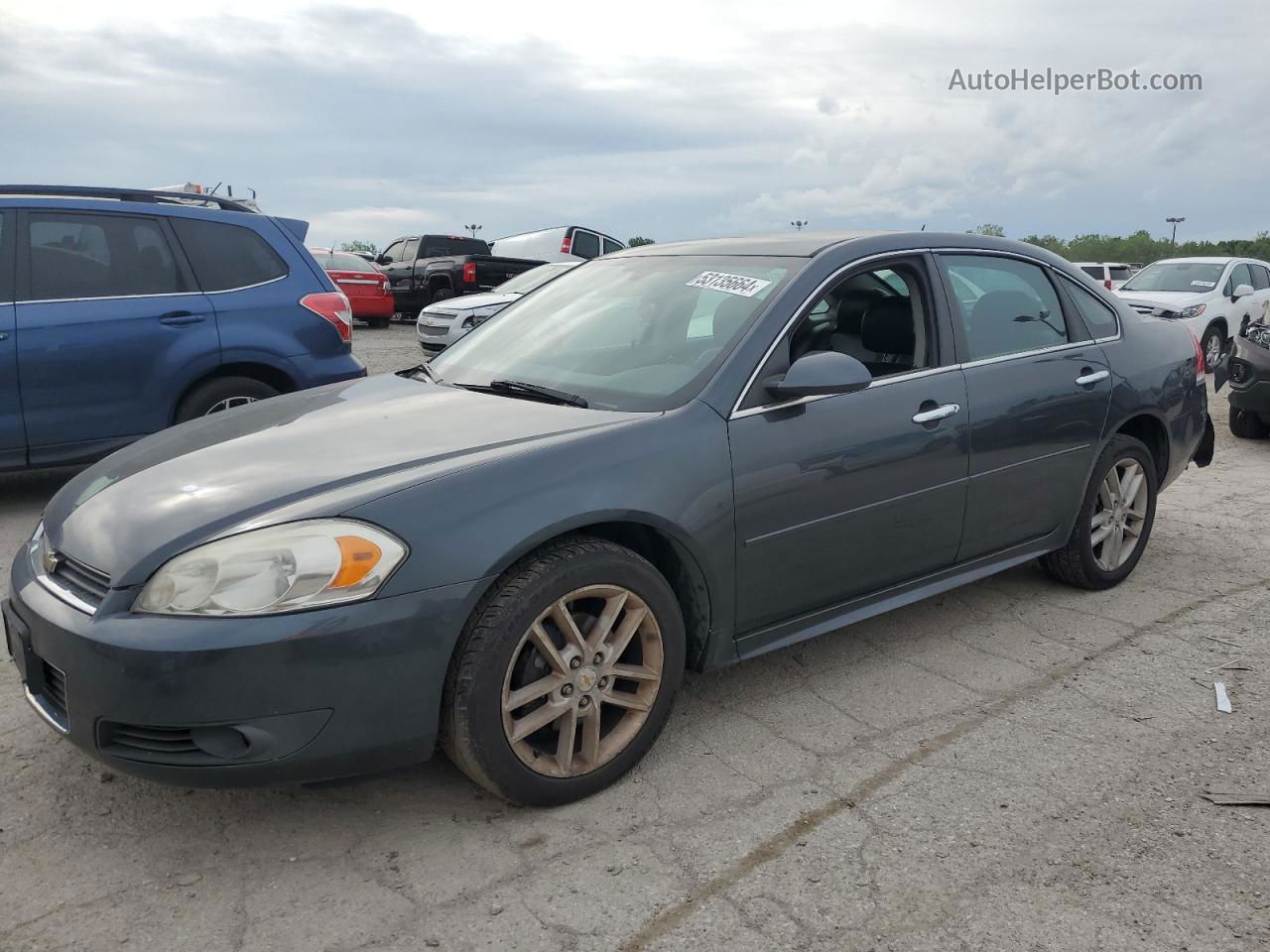 2011 Chevrolet Impala Ltz Gray vin: 2G1WC5EM1B1161418