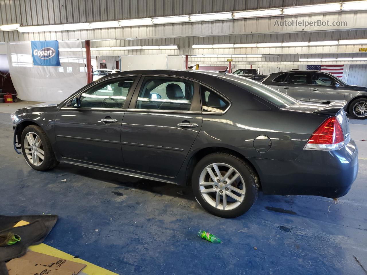 2011 Chevrolet Impala Ltz Gray vin: 2G1WC5EM1B1201870