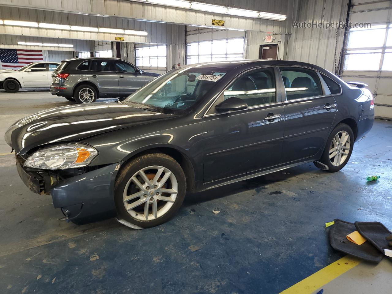 2011 Chevrolet Impala Ltz Gray vin: 2G1WC5EM1B1201870