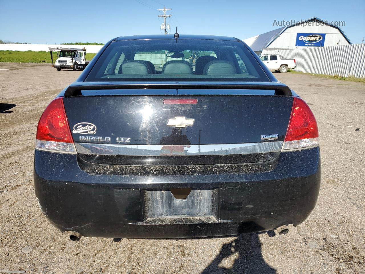 2011 Chevrolet Impala Ltz Black vin: 2G1WC5EM2B1182262