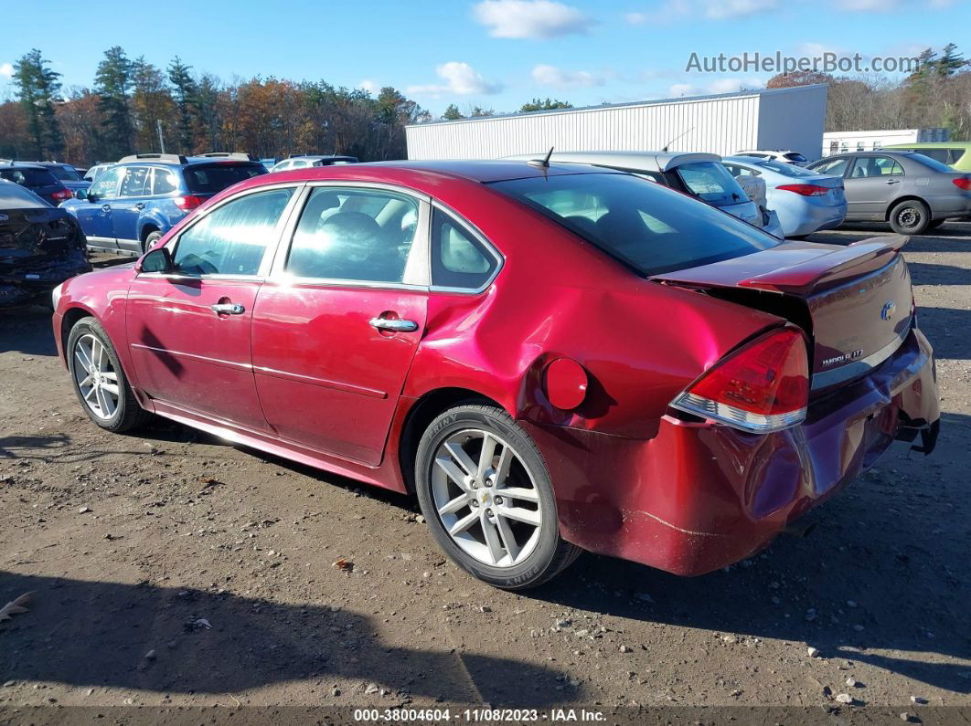 2011 Chevrolet Impala Ltz Red vin: 2G1WC5EM3B1124581