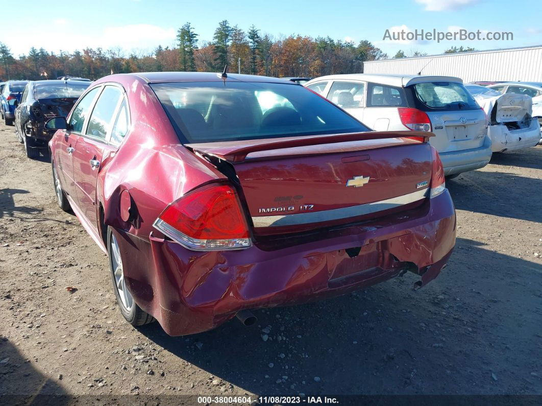 2011 Chevrolet Impala Ltz Red vin: 2G1WC5EM3B1124581