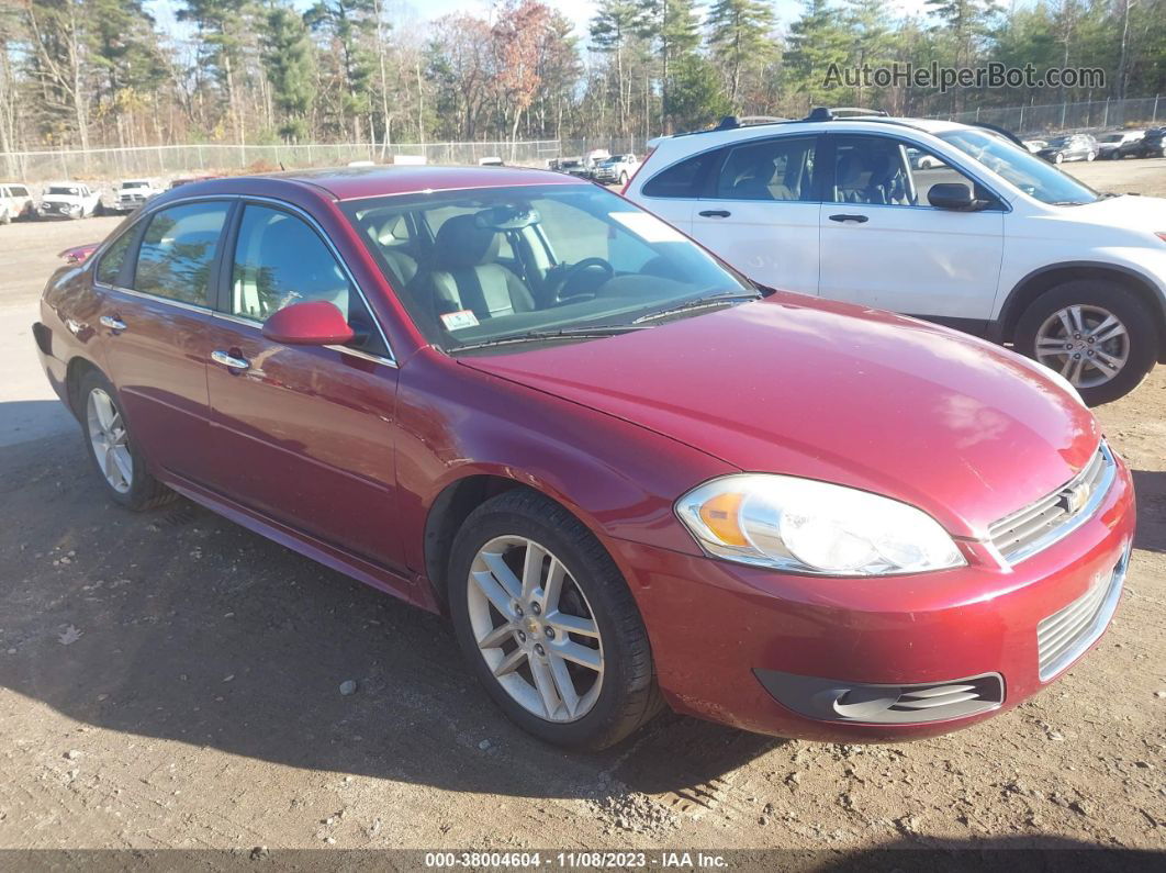 2011 Chevrolet Impala Ltz Red vin: 2G1WC5EM3B1124581