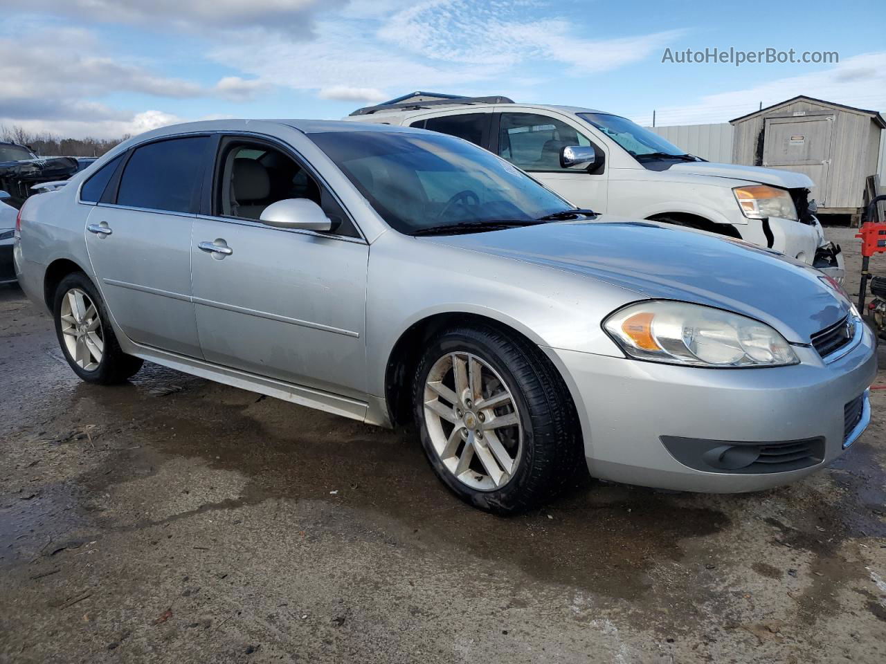 2011 Chevrolet Impala Ltz Silver vin: 2G1WC5EM3B1130056