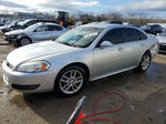 2011 Chevrolet Impala Ltz Silver vin: 2G1WC5EM3B1130056