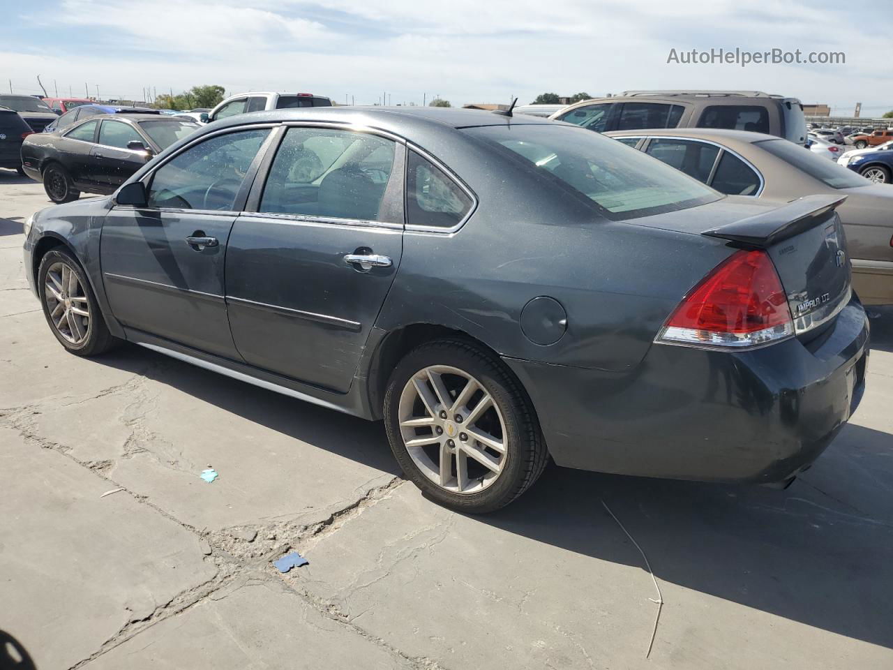 2011 Chevrolet Impala Ltz Gray vin: 2G1WC5EM4B1202950