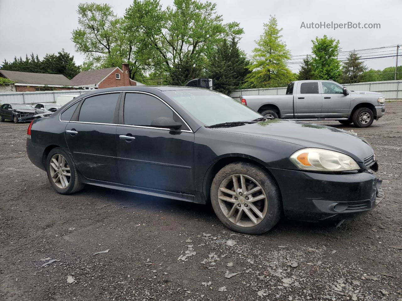 2011 Chevrolet Impala Ltz Black vin: 2G1WC5EM5B1180408