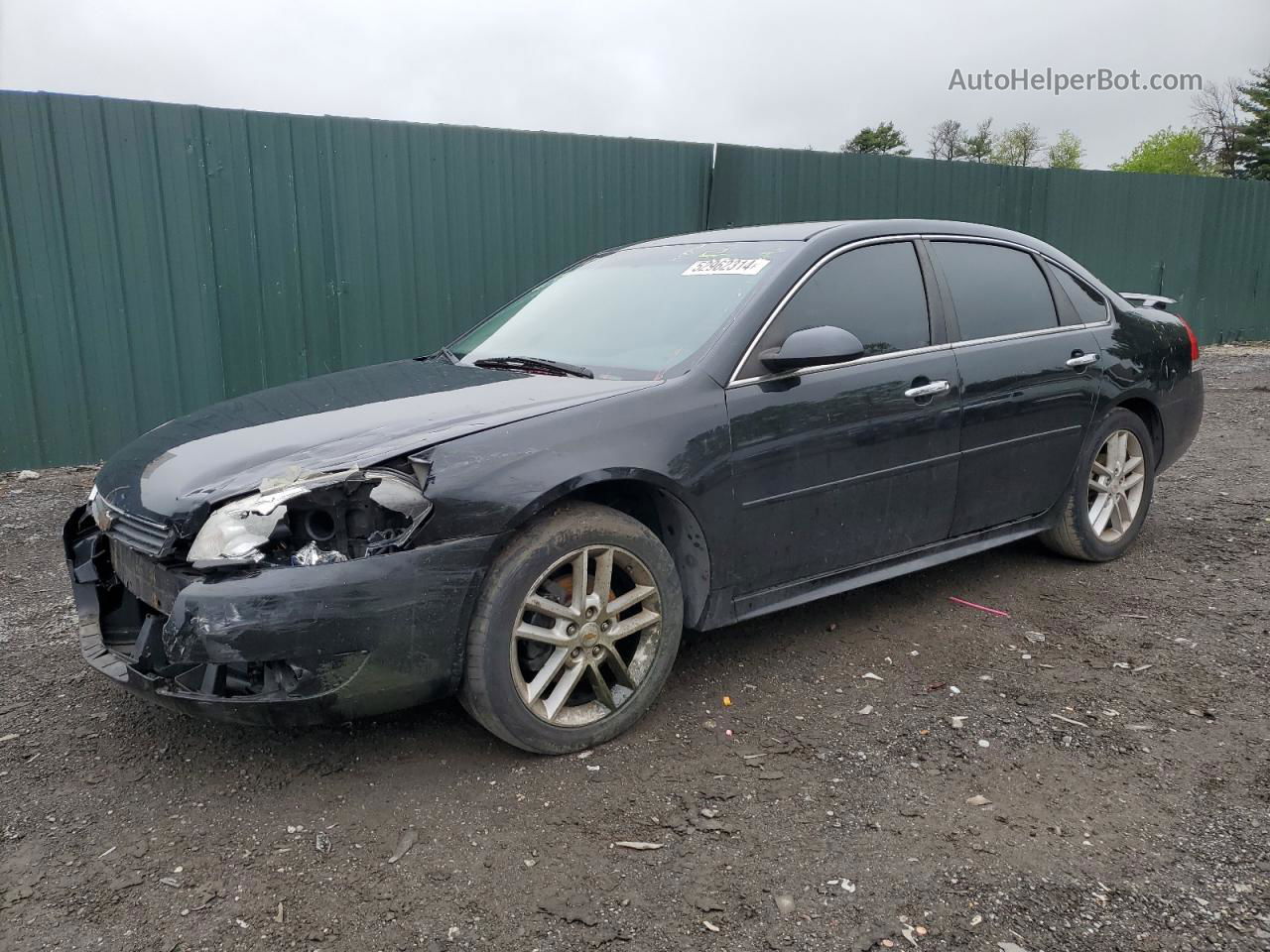 2011 Chevrolet Impala Ltz Black vin: 2G1WC5EM5B1180408