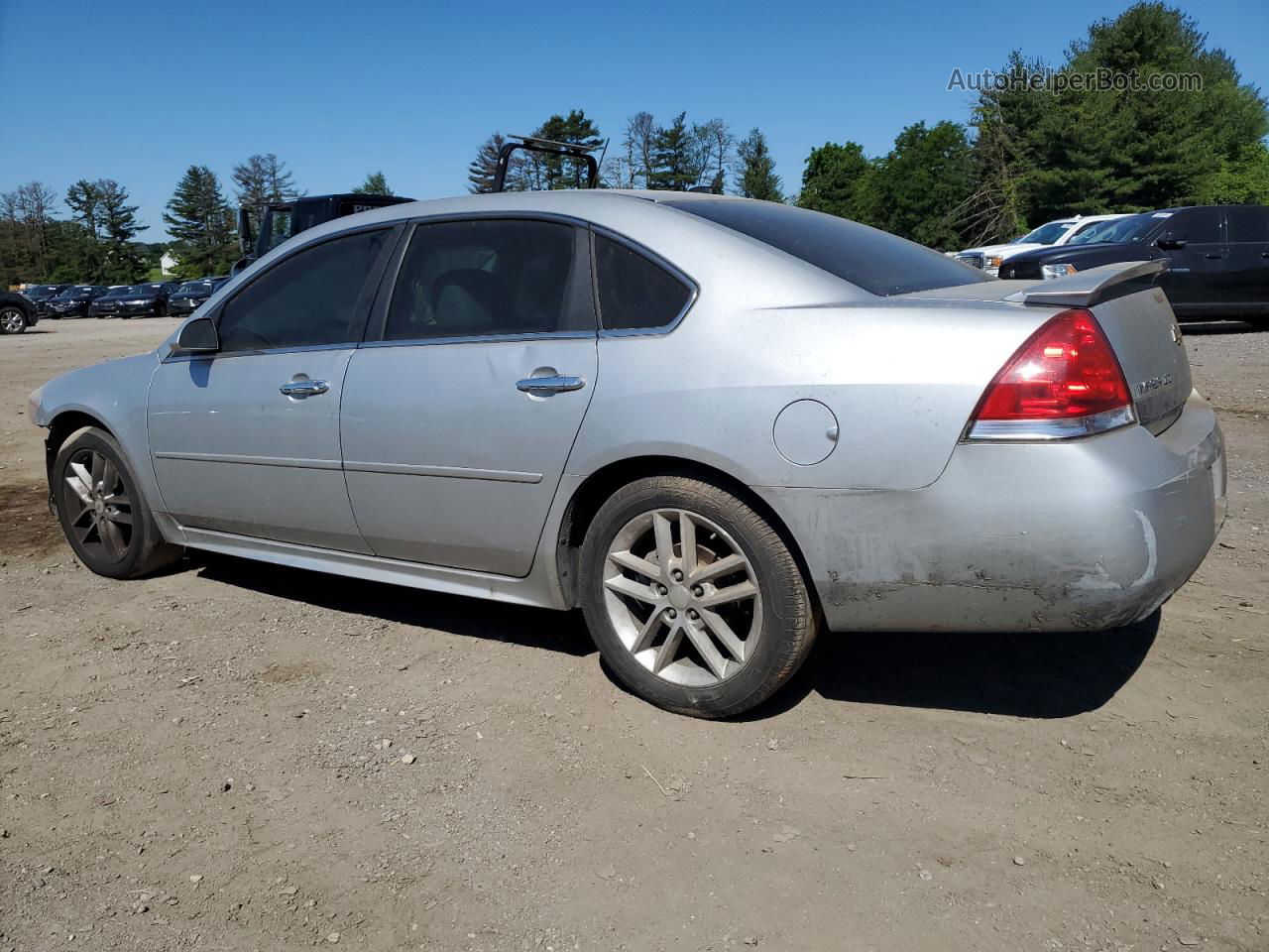 2011 Chevrolet Impala Ltz Silver vin: 2G1WC5EM8B1189541