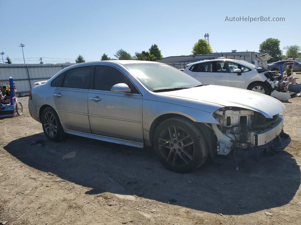 2011 Chevrolet Impala Ltz Silver vin: 2G1WC5EM8B1189541