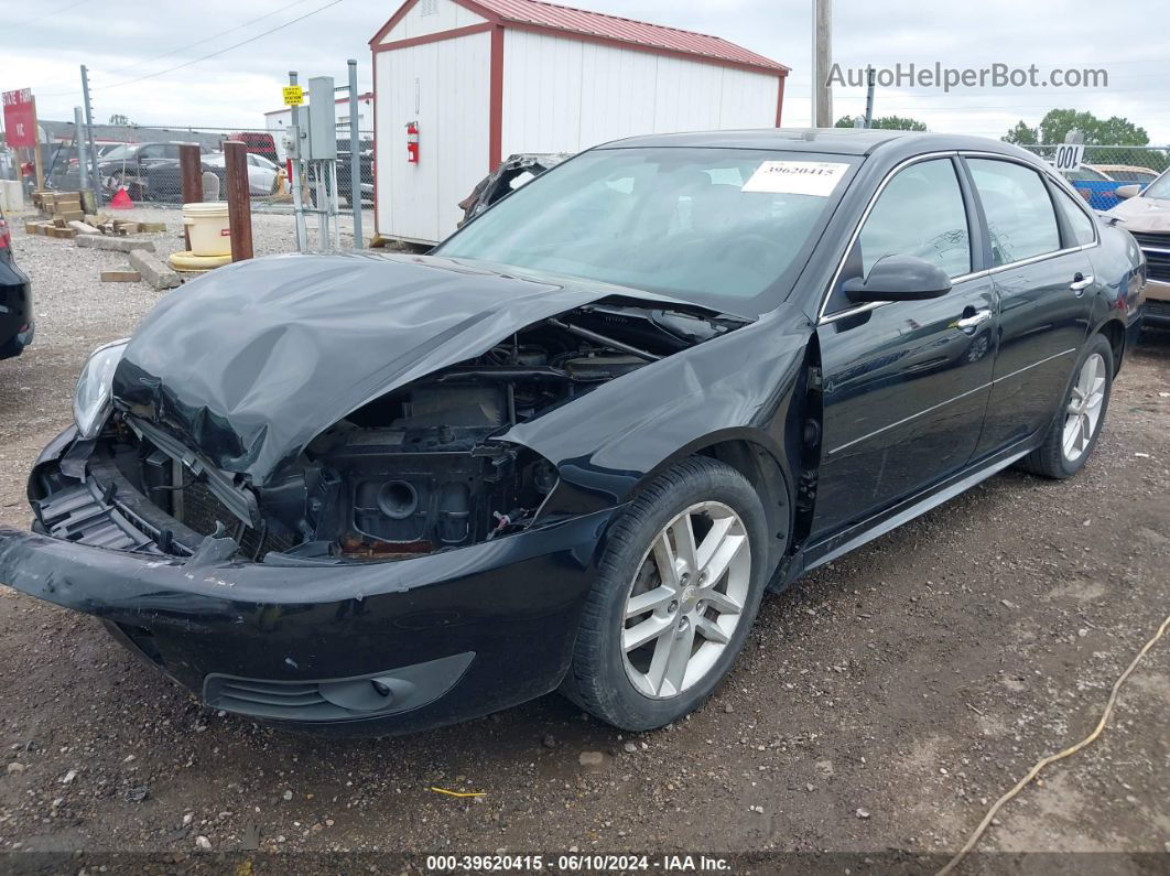 2011 Chevrolet Impala Ltz Black vin: 2G1WC5EMXB1206436