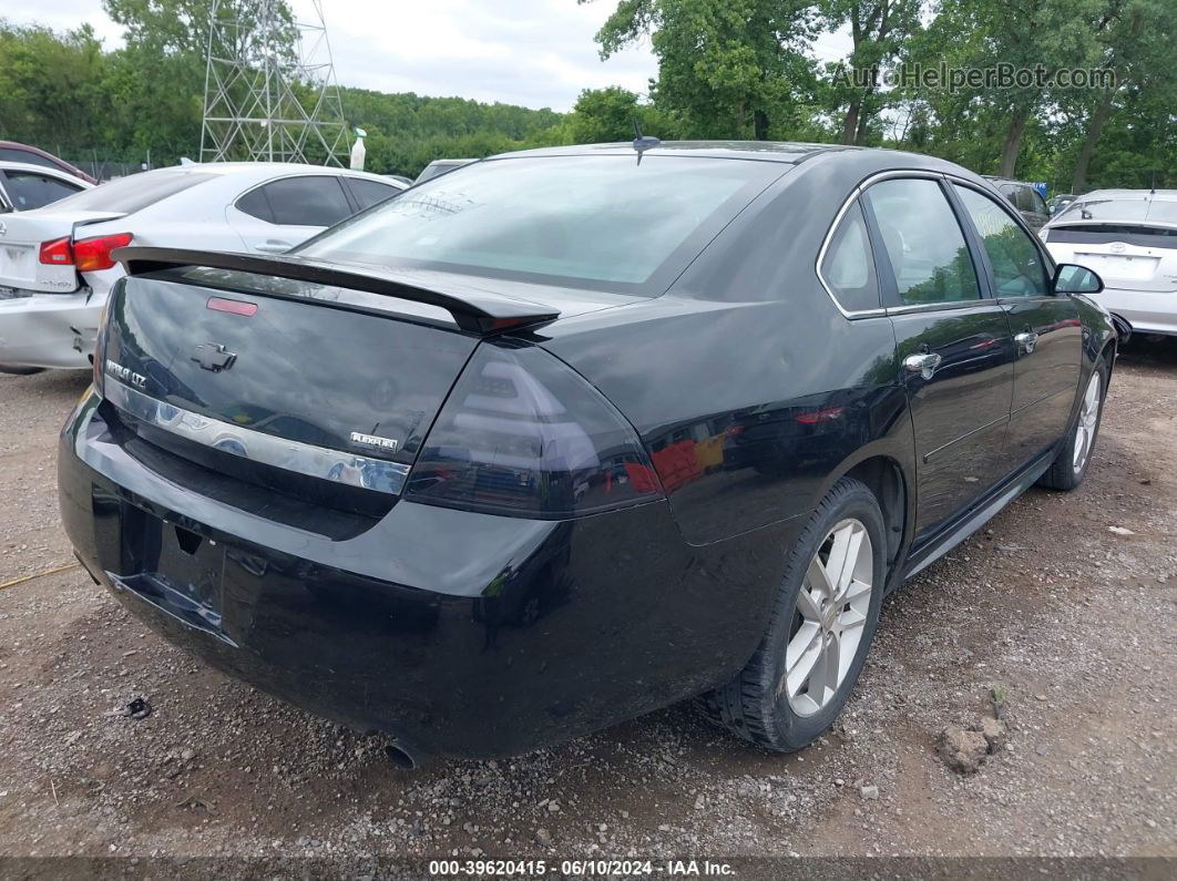 2011 Chevrolet Impala Ltz Black vin: 2G1WC5EMXB1206436