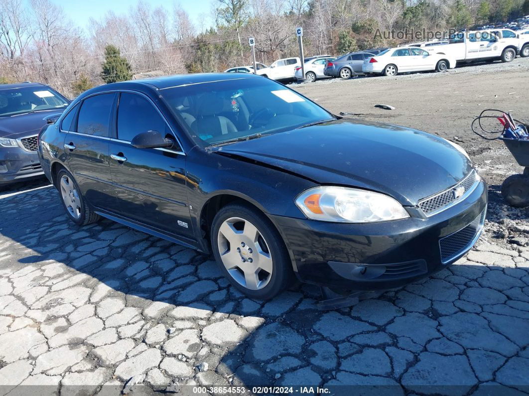 2009 Chevrolet Impala Ss Черный vin: 2G1WD57C091288673