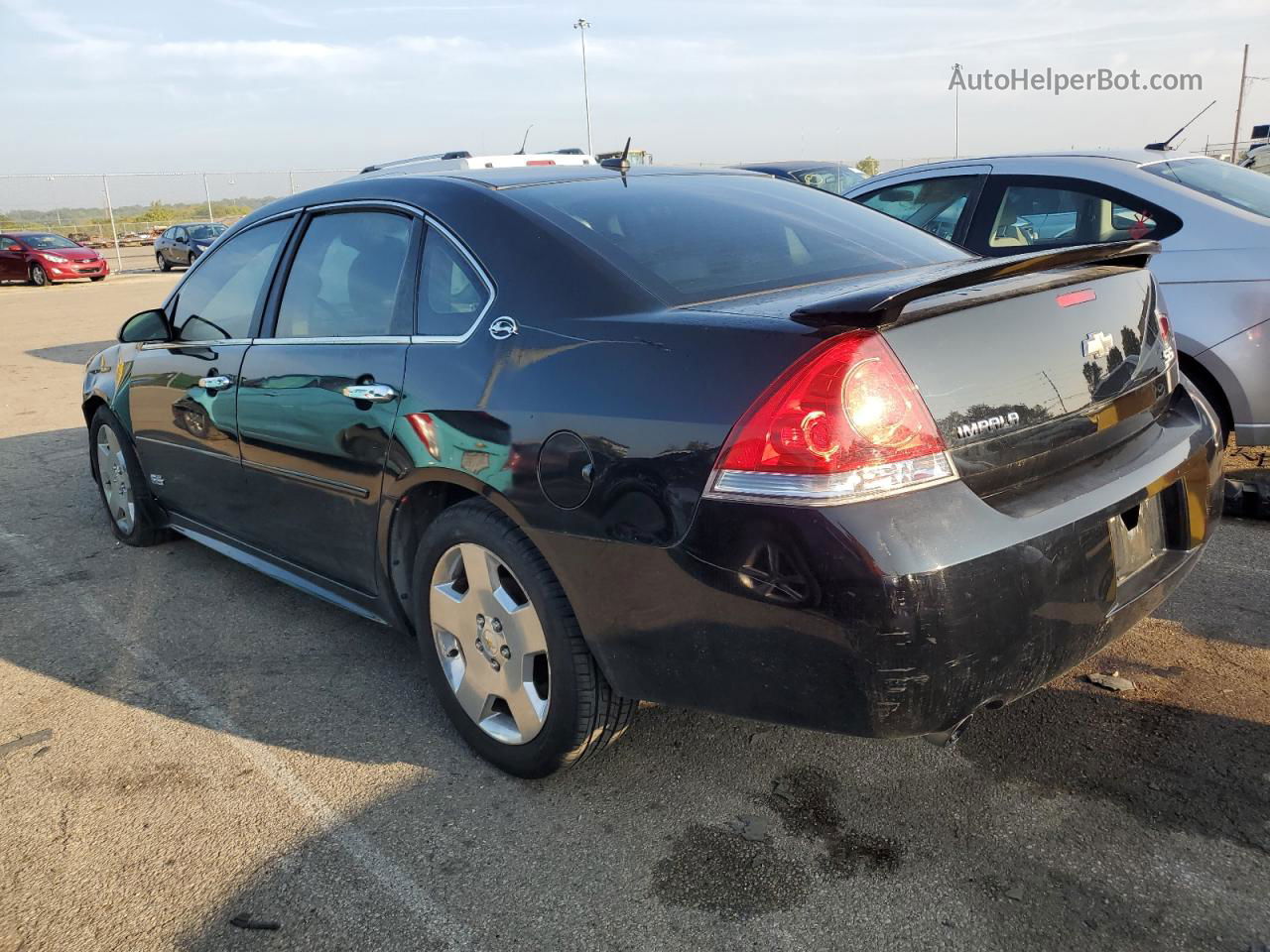 2009 Chevrolet Impala Ss Black vin: 2G1WD57C191276807