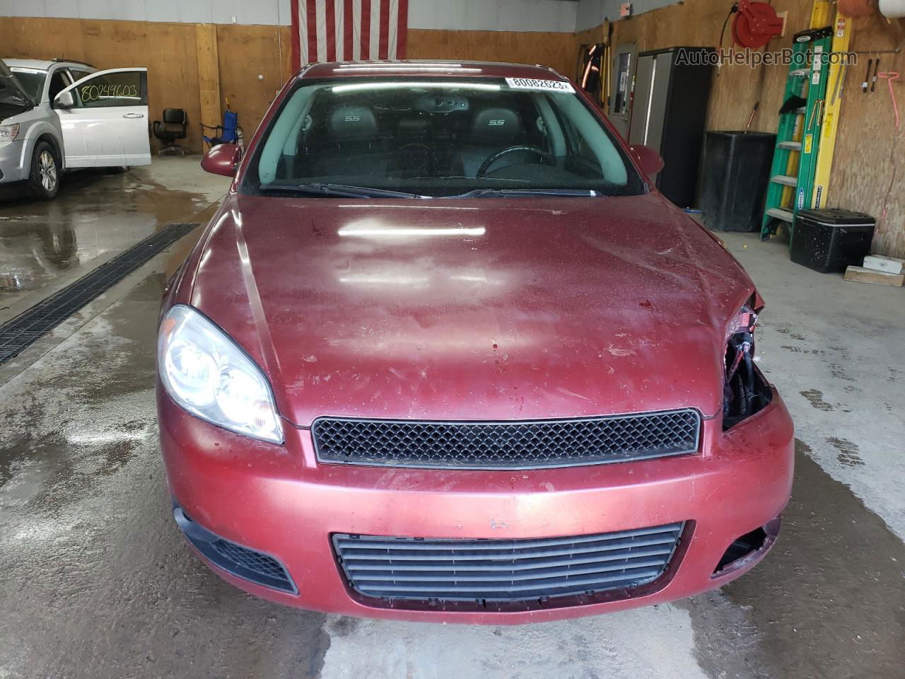 2009 Chevrolet Impala Ss Red vin: 2G1WD57C391185229