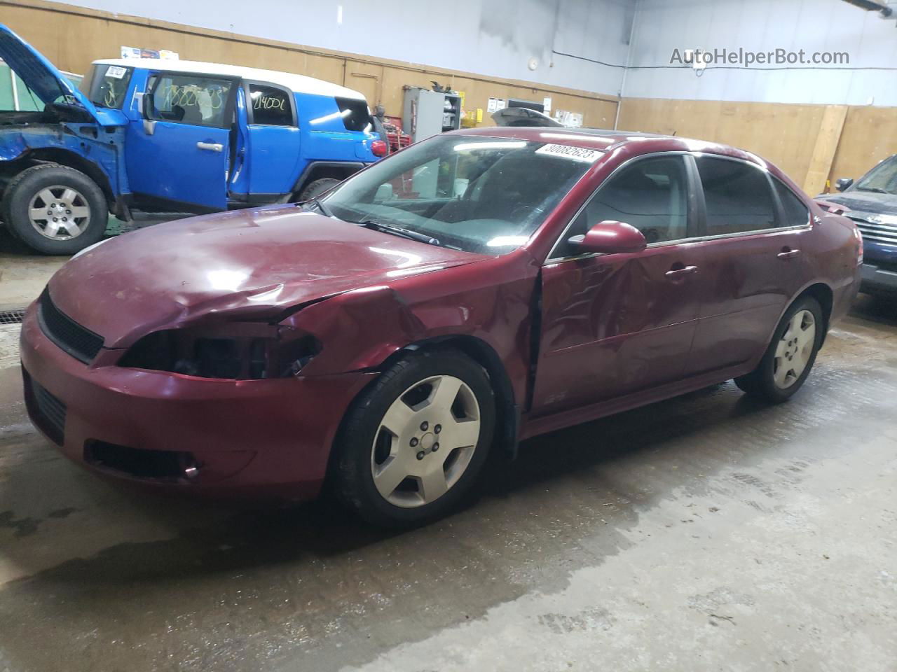 2009 Chevrolet Impala Ss Red vin: 2G1WD57C391185229