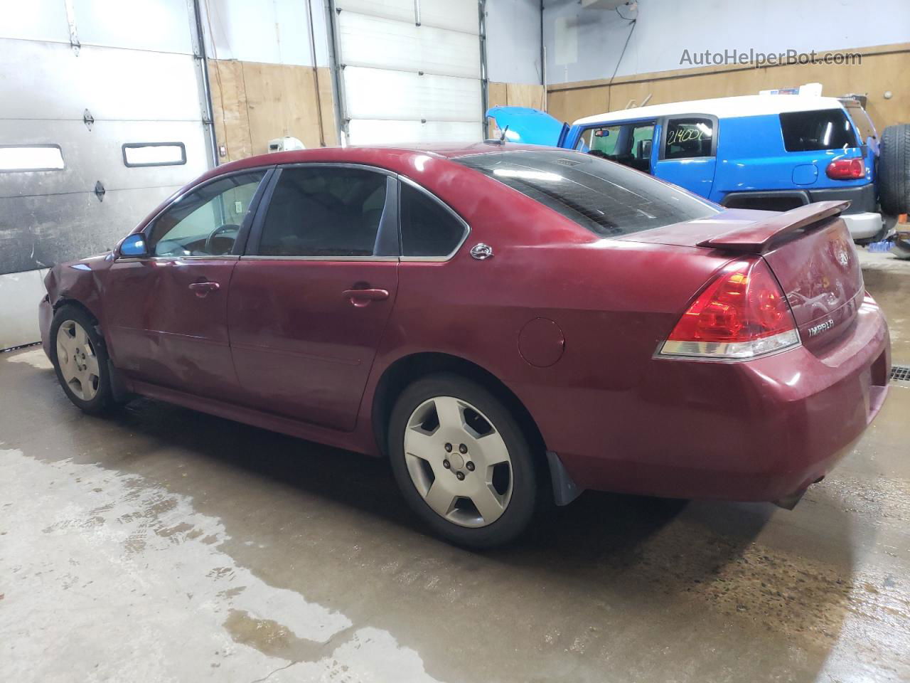 2009 Chevrolet Impala Ss Red vin: 2G1WD57C391185229