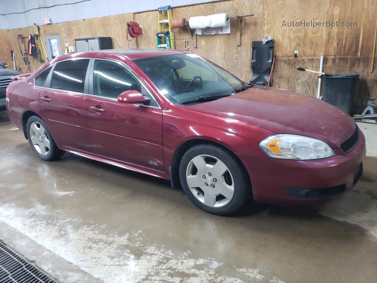 2009 Chevrolet Impala Ss Red vin: 2G1WD57C391185229