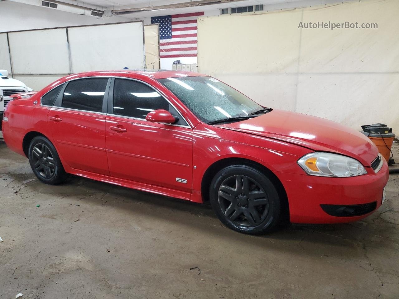 2009 Chevrolet Impala Ss Red vin: 2G1WD57C891270888