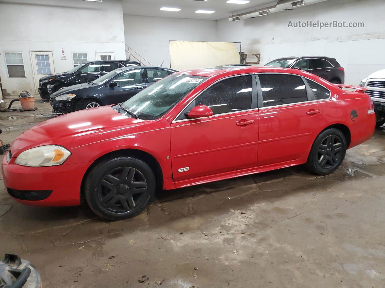 2009 Chevrolet Impala Ss Red vin: 2G1WD57C891270888