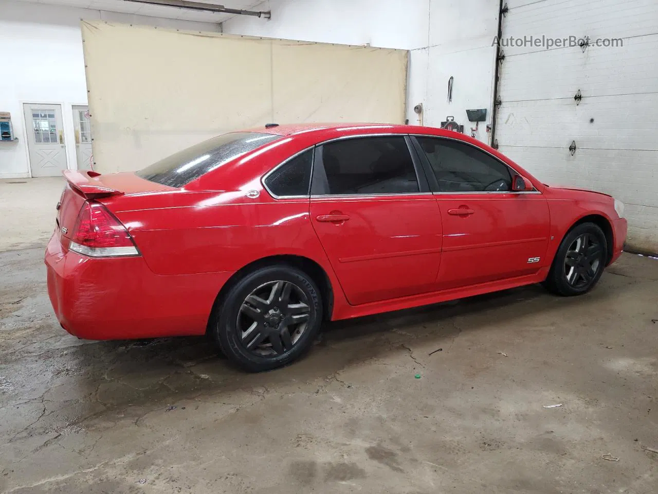 2009 Chevrolet Impala Ss Red vin: 2G1WD57C891270888