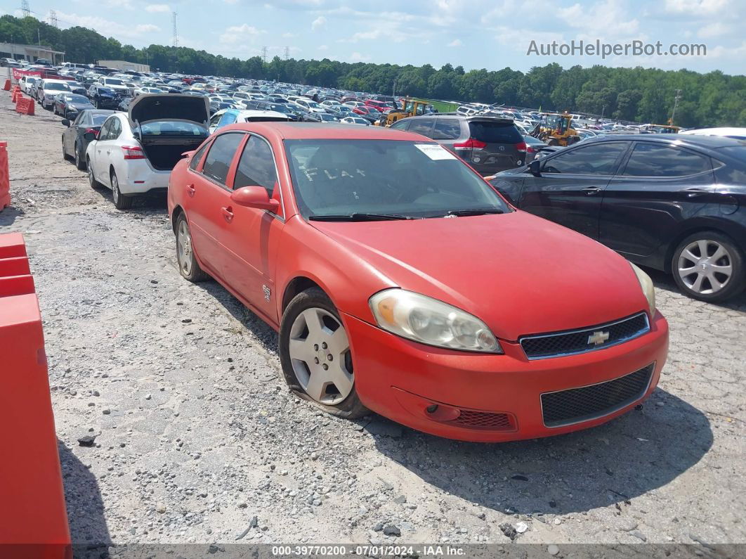 2006 Chevrolet Impala Ss Orange vin: 2G1WD58C269116463