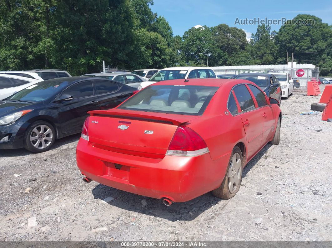 2006 Chevrolet Impala Ss Orange vin: 2G1WD58C269116463