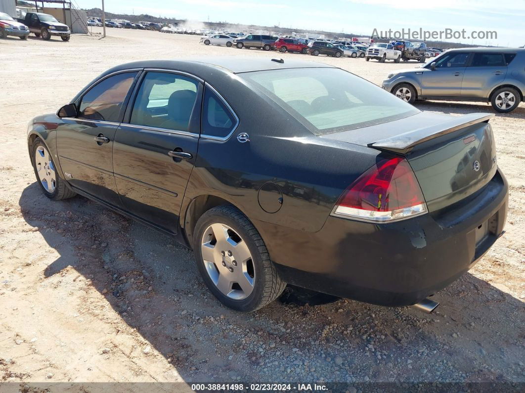 2006 Chevrolet Impala Ss Черный vin: 2G1WD58C269150676