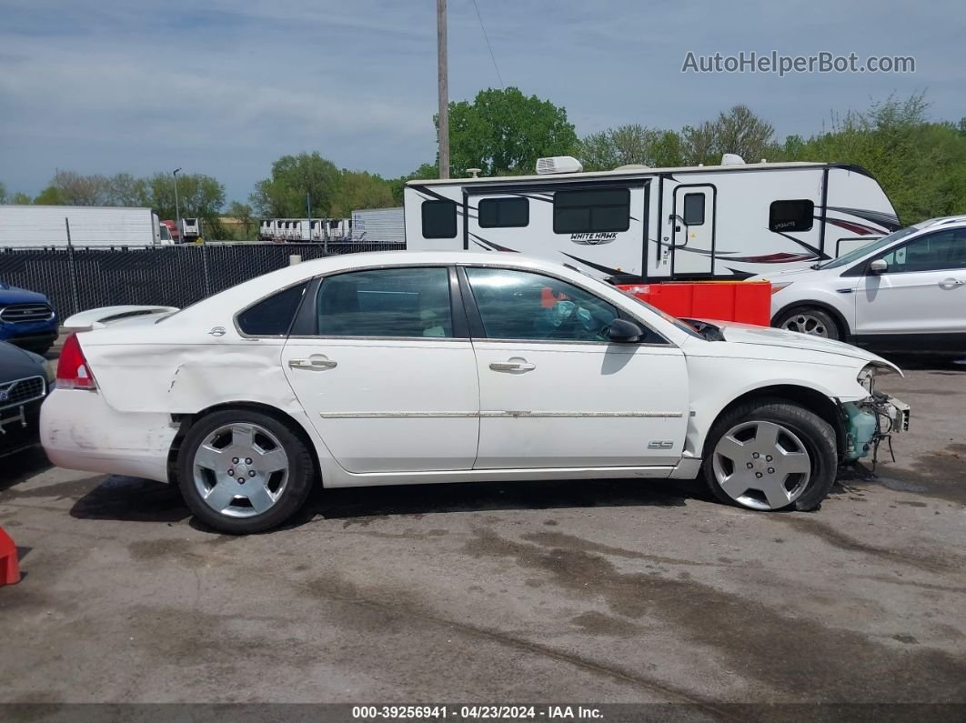 2006 Chevrolet Impala Ss White vin: 2G1WD58C269279114