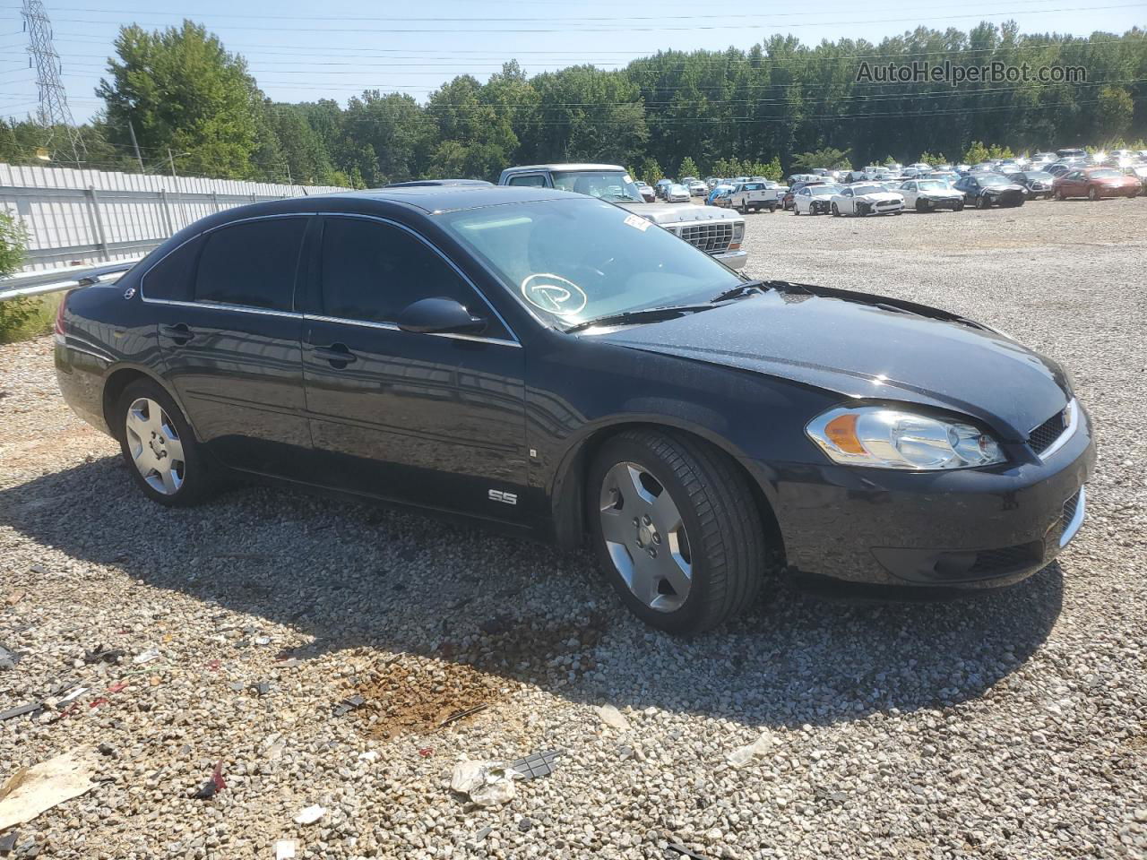 2006 Chevrolet Impala Super Sport Black vin: 2G1WD58C469152249