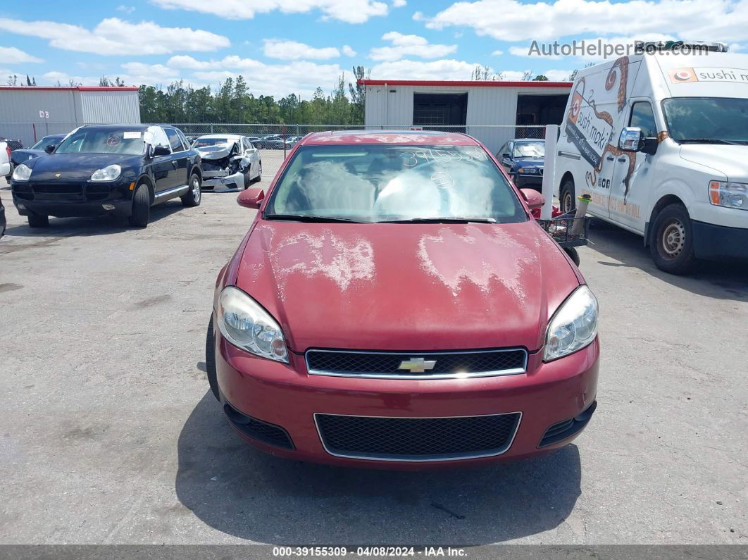 2006 Chevrolet Impala Ss Burgundy vin: 2G1WD58C569234491