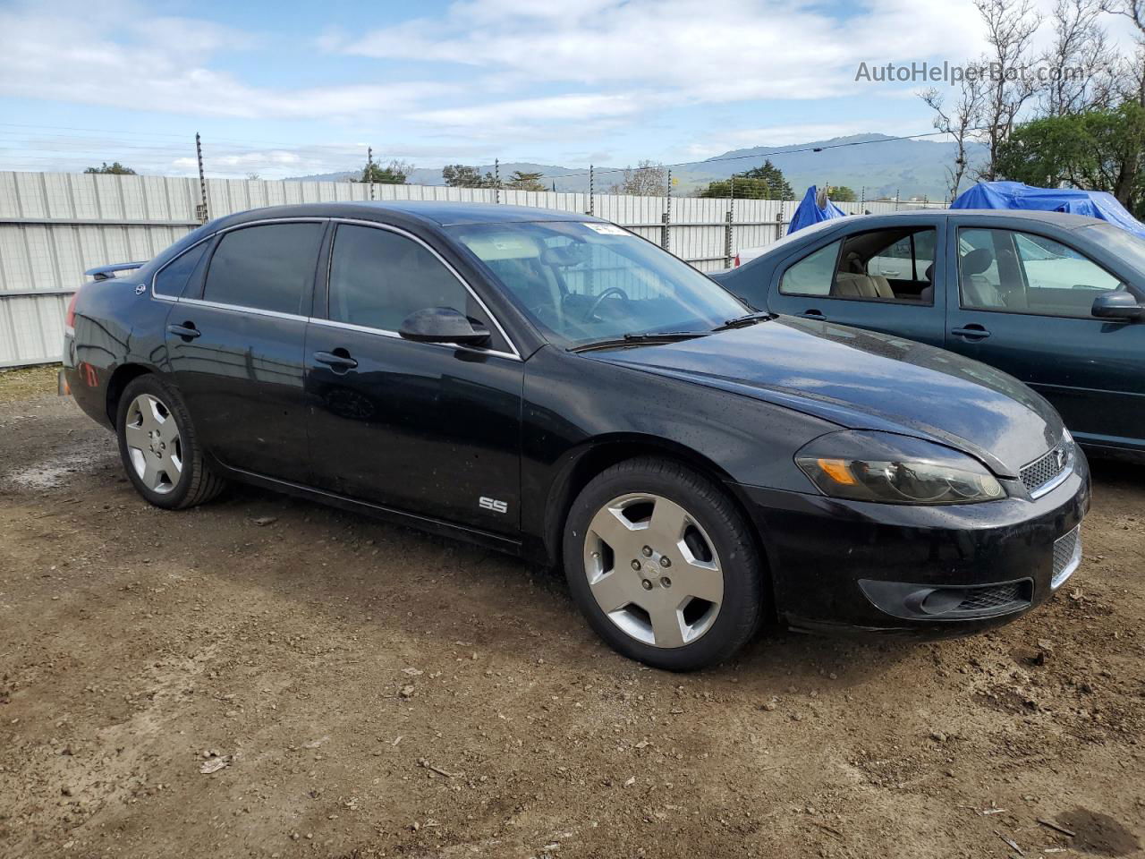 2006 Chevrolet Impala Super Sport Black vin: 2G1WD58C569436182