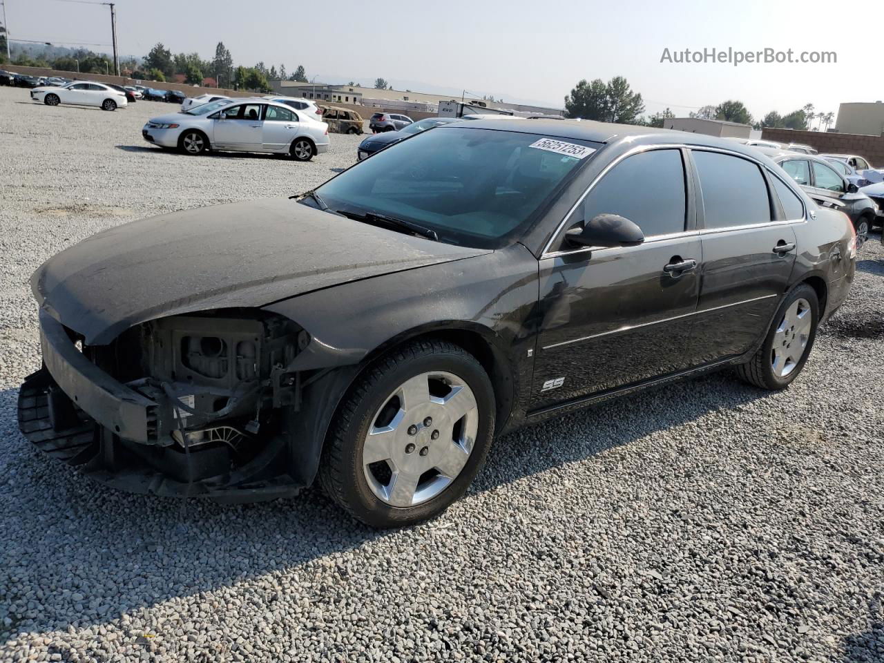 2006 Chevrolet Impala Super Sport Black vin: 2G1WD58C669140099