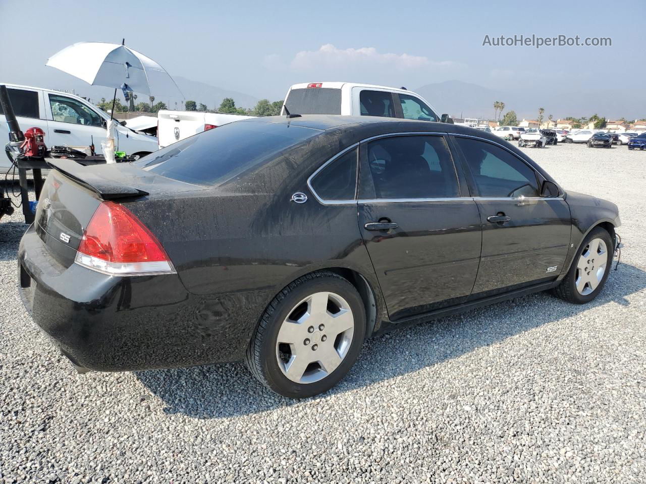 2006 Chevrolet Impala Super Sport Black vin: 2G1WD58C669140099