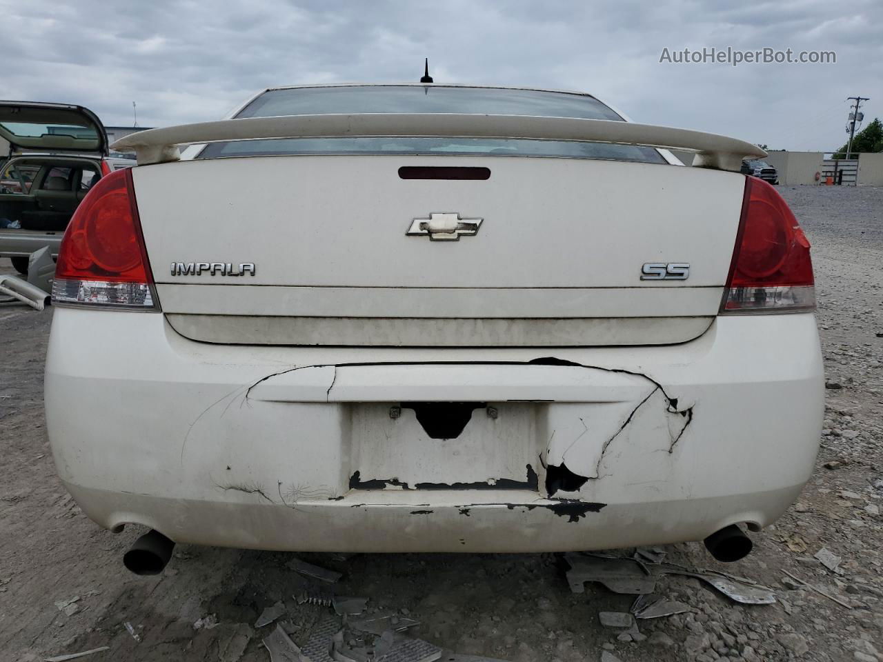 2006 Chevrolet Impala Super Sport White vin: 2G1WD58C969102107