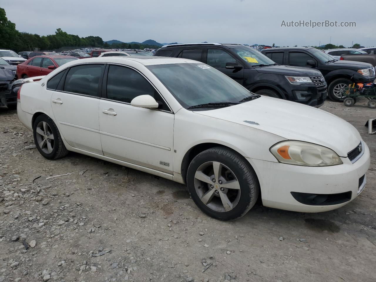 2006 Chevrolet Impala Super Sport White vin: 2G1WD58C969102107