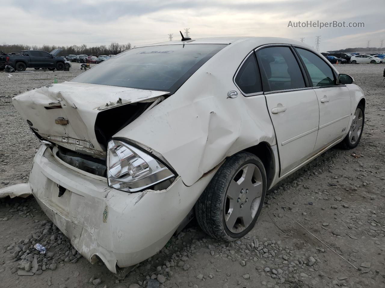 2006 Chevrolet Impala Super Sport White vin: 2G1WD58C969143885